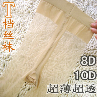 Sk10d  ultra-thin  Core-spun Yarn  pantyhose transparent