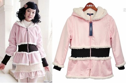 Skin plus wool wadded jacket - 8542 free shipping