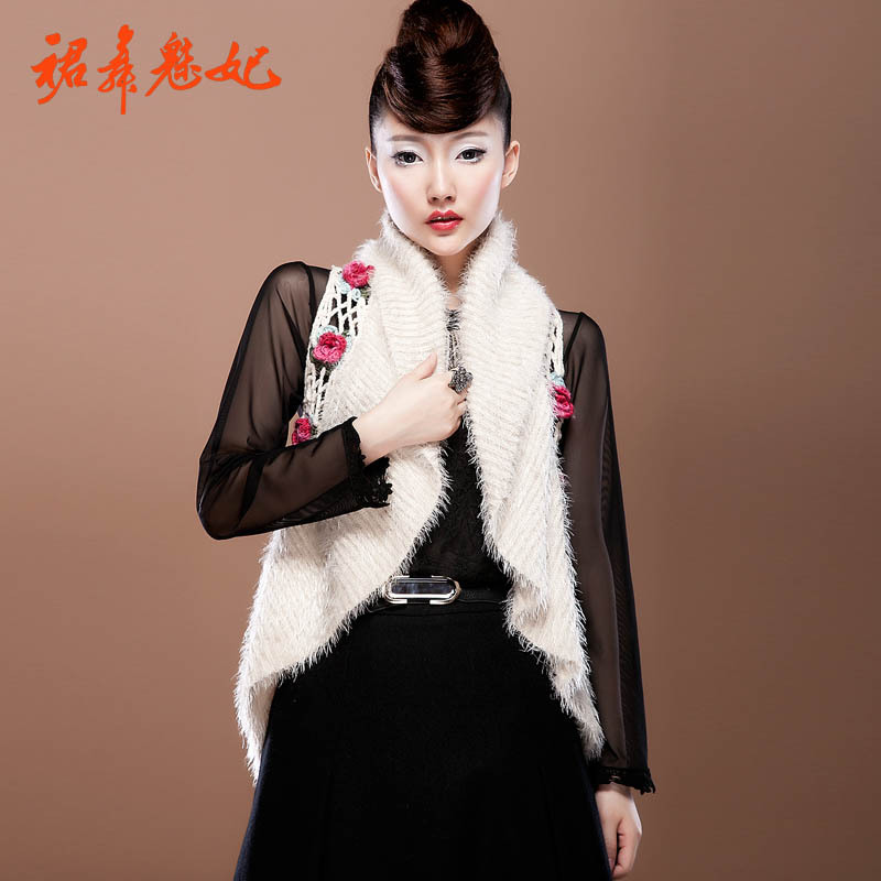 Skirt 2012 fashion knitted cutout cardigan formal gentlewomen all-match outerwear my20902-3