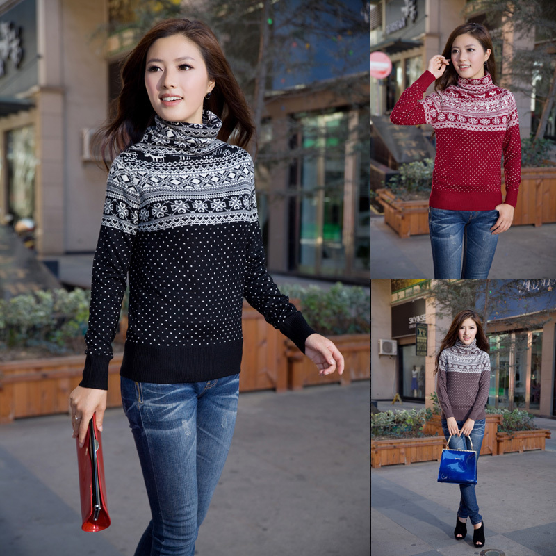 SLAE Autumn women's boutique slim basic sweater h19-1 p40 free shipping
