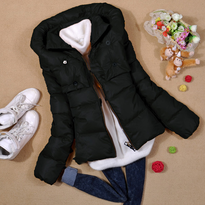 Slim METERS BONWE 2012 thick down coat women short design