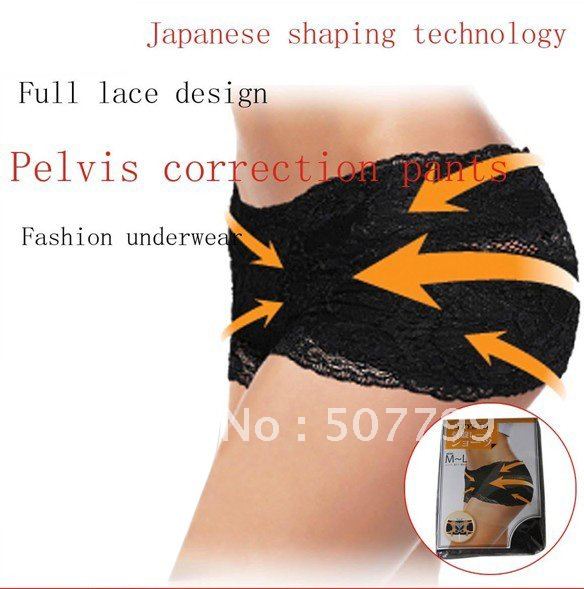 Slim waist contral belt,lace pelvis correction belt,Free shipping