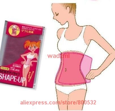 Slimming Belt  Lose Weight Slim Patch Sauna Pink Waist Belt Shape-up 32pcs EMS free shipping