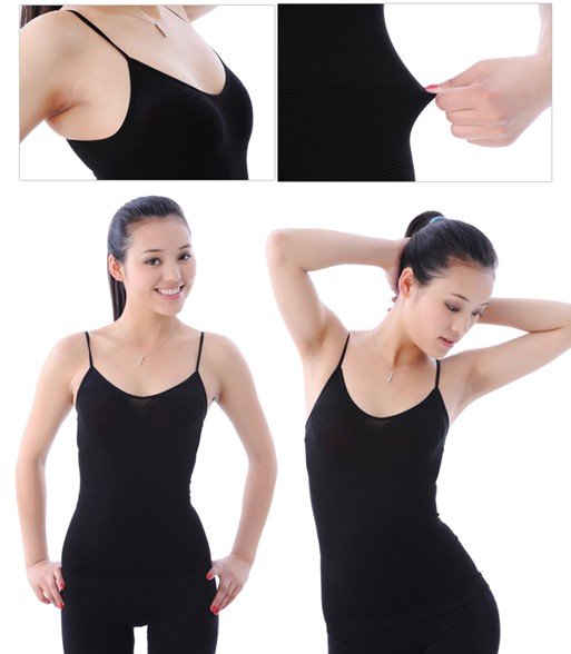 Slimming Vest Body Shaping Garment Sexy Vest Slim Body germa shape up camisol Germanium Cutie Body Shaper 50pcs