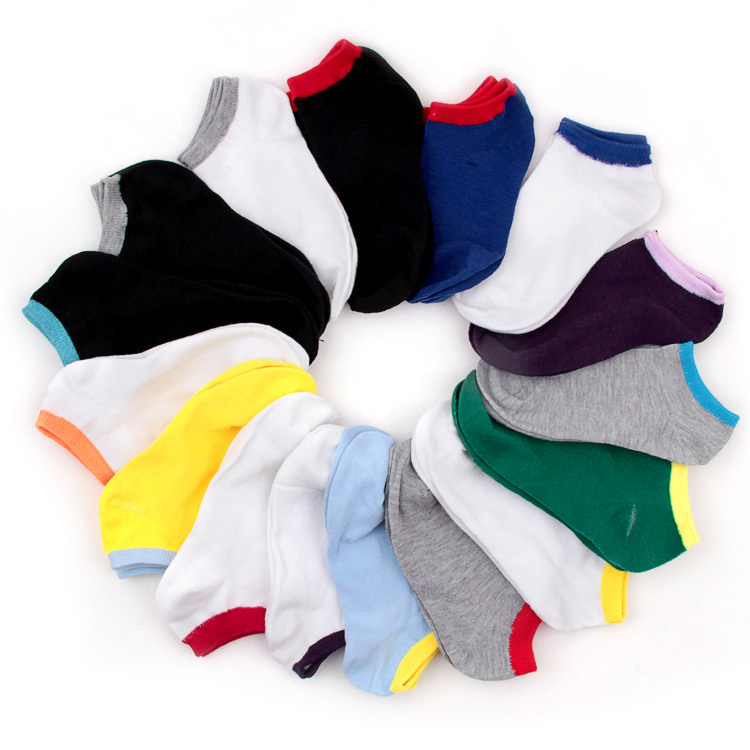 slippers socks sports socks summer thin sock candy color for women and men
