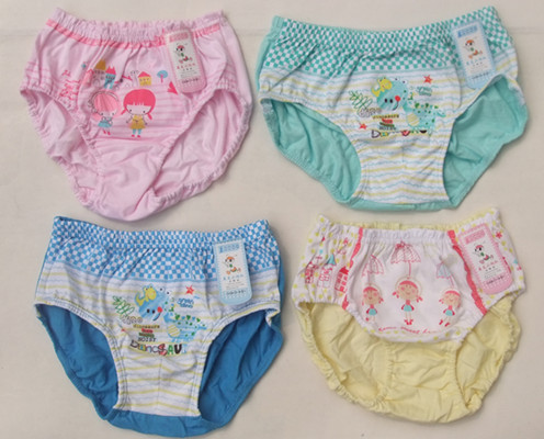 Small ant summer 100% cotton 100% cotton child panties briefs