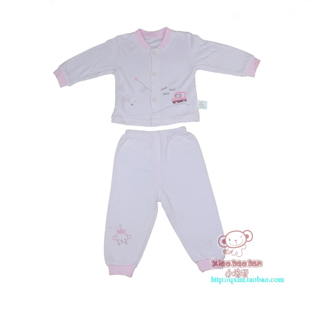 Small bamboo fibre child underwear sleepwear pants set baby infant long johns long johns underwear panties children's clothing