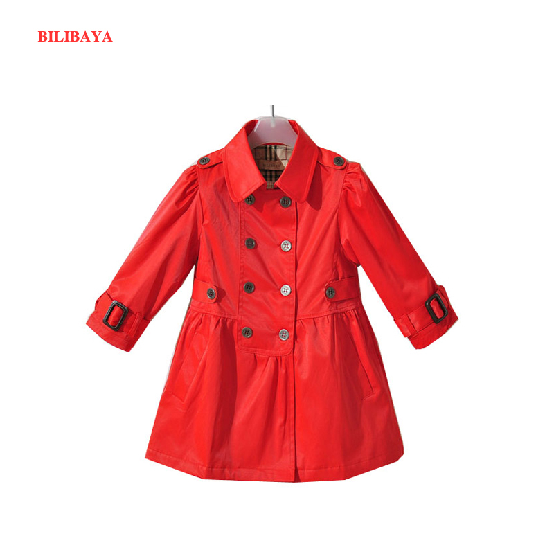 Small children's clothing autumn female child outerwear 2012 baby child trench outerwear autumn and winter