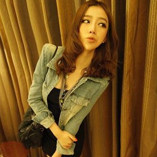 Small muffler scarf 2013 new arrival fashion retro finishing denim outerwear 1333
