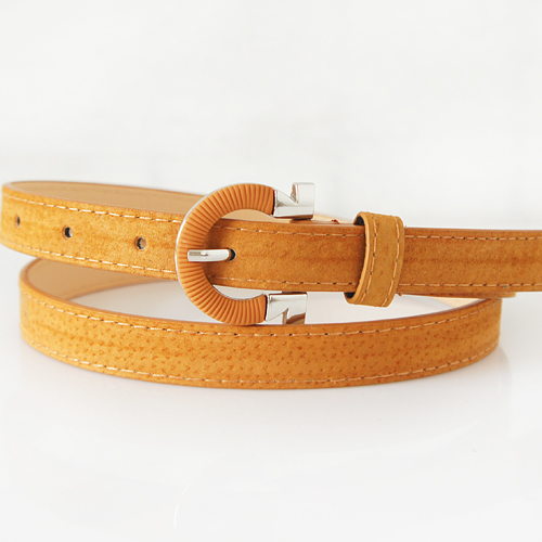 Small yrxj pigskin fashion decoration women's thin all-match belt casual genuine leather strap Women fs1131