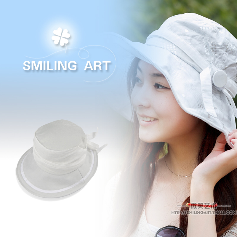 Smilingart sunbonnet women's autumn and winter sun hat sun hat anti-uv beach cap pm-005