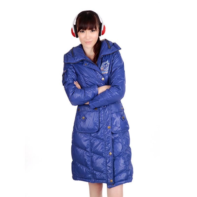 Snoopy SNOOPY women's long design slim down coat 9s608 women's winter