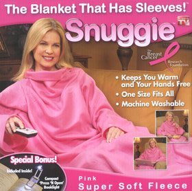 Snuggie Original Fleece Blanket with Sleeves BCRF