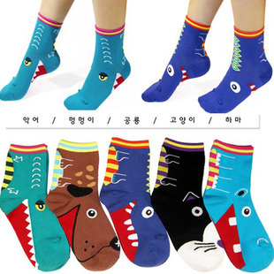 Socks cute cartoon socks personalized socks autumn and winter women's sock cotton socks 764