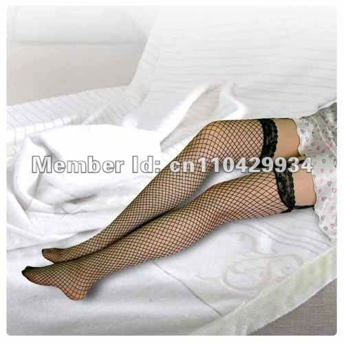 socks flat side net stockings in a mesh thigh socks her sexy lingerie