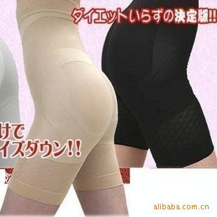 Socks high-elastic nylon waist ultra high butt-lifting stovepipe body shaping pants ak9909