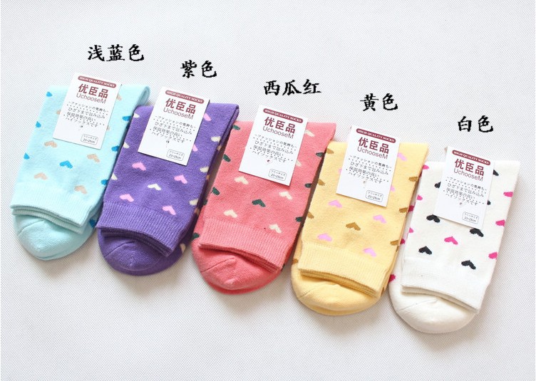Socks women's cotton socks female 100% cotton