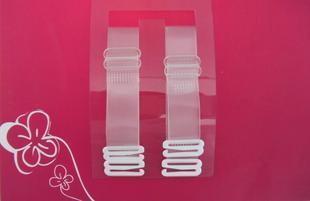 Soft slip-resistant broadened shoulder strap pectoral girdle stealth belt transparent tape yarn mill transparent