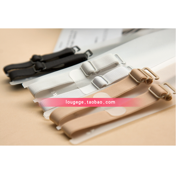 Solid color 1.5cm shoulder strap 3