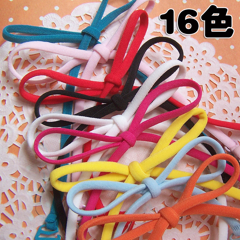 Solid color candy color 0812 halter-neck muotipurpose all-match pectoral girdle underwear tape cross double-shoulder shoulder