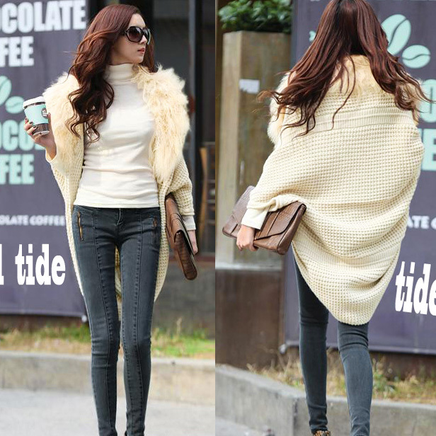 Solid color sweater cardigan sweater outerwear 12105 free shipping