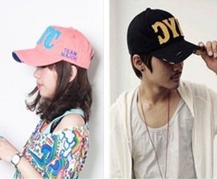 South Korea han edition NYC baseball cap summer bask in men and women lovers leisure boom sunshade hat cap