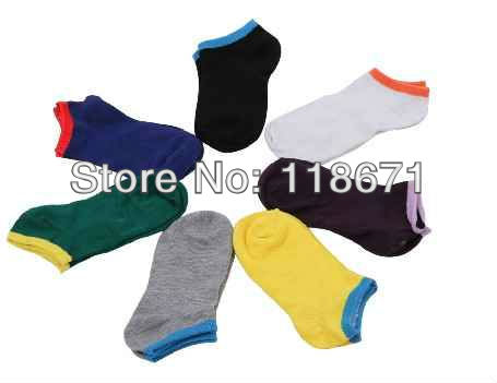 South Korean men and women a sweat absorbing sport stealth boat socks spring summer essential cotton socks