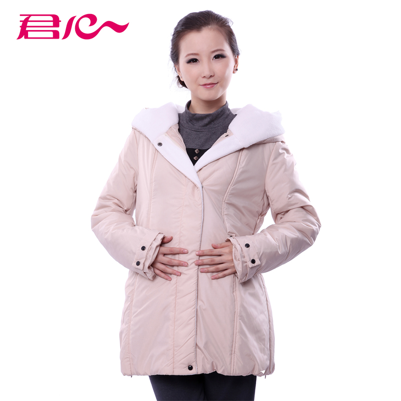 Sovereignty 2012 fashion maternity winter wadded jacket outerwear with a hood thickening thermal overcoat