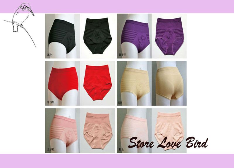 SP1012#Free Shipping Spandex Seamless Tummy Slim and Lift Underwear