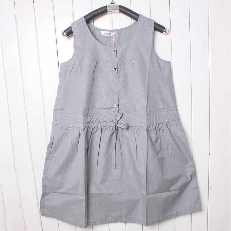 Spaghetti strap maternity one-piece dress