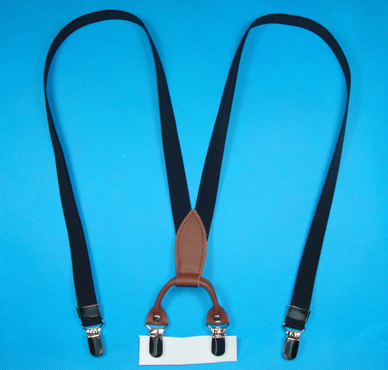 Spare clip classic child suspenders black