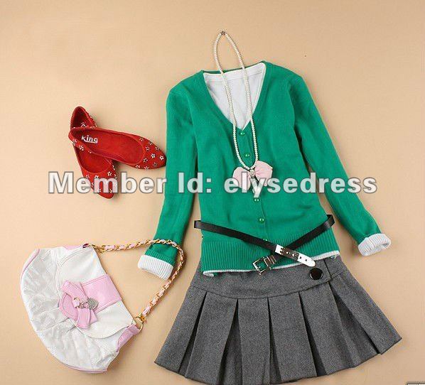 Special offer 2012 NEW, elegant fashion design fresh color, sweet gentle women ladies sweater /sweater cardigan