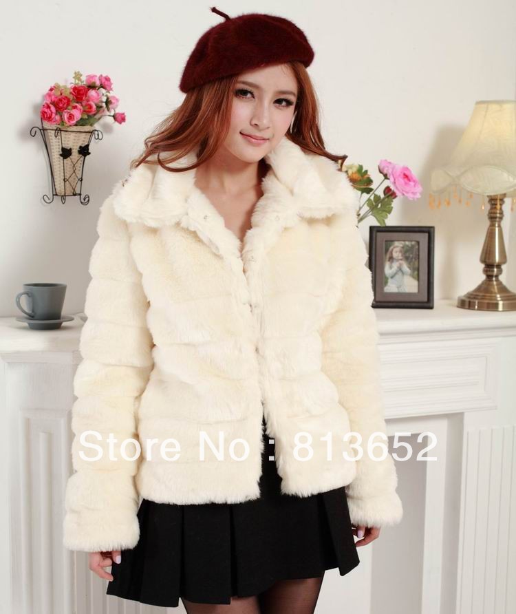 Special offer free delivery in Europe and America chubby winter 2013 new large size women imitation fur coat jacket