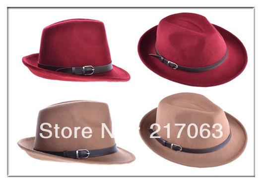 Special Wholesale For Online Shop or Store Fashion Wollen Fedora Hat