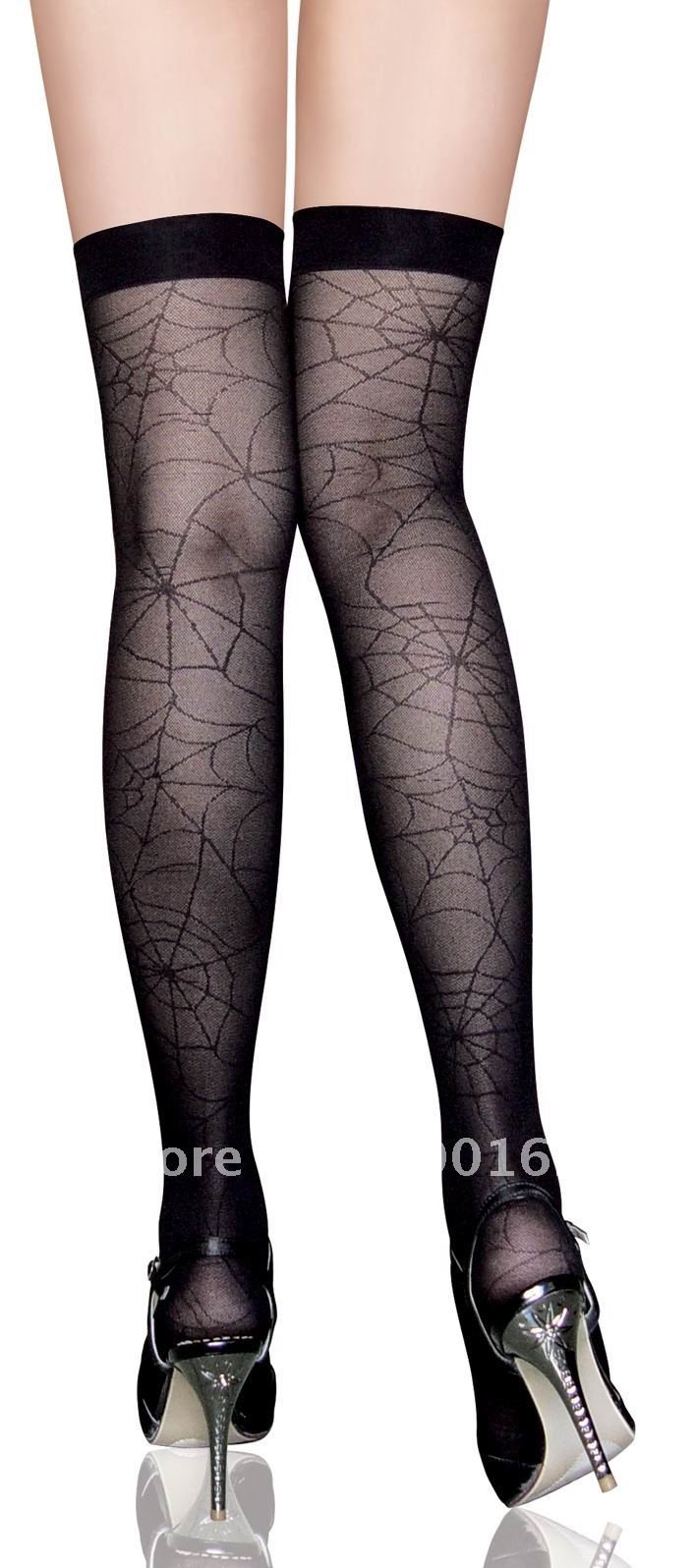 Spider webs of decorative pattern of socks,Sexy Stockings wholesale retail sexy hosiery NO.:B 2081