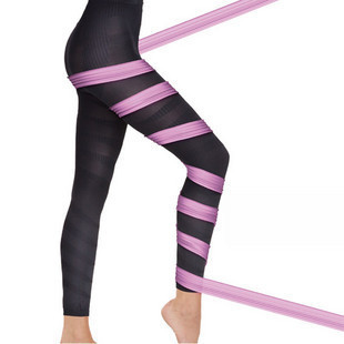 Spiral massage body shaping pants fat burning pants stovepipe pants stovepipe socks