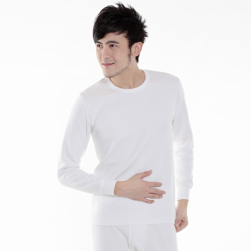 Splendid male thermal underwear thick long johns long johns cotton sweater