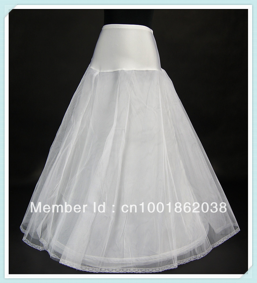 Spot wholesale Bridal wedding accessories Petticoat 1 Hoops 2 Layers * Size fits all (IQNRPASM)