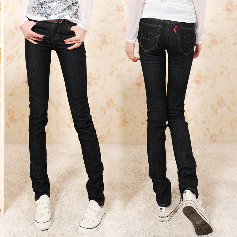 Spring 2012 elastic tight pencil pants jeans trousers female