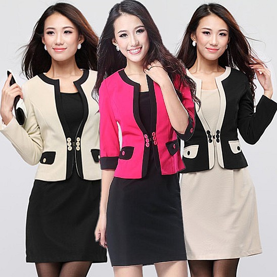 Spring 2013 ol work wear set professional set women's fashion skirt one-piece dress autumn and winter