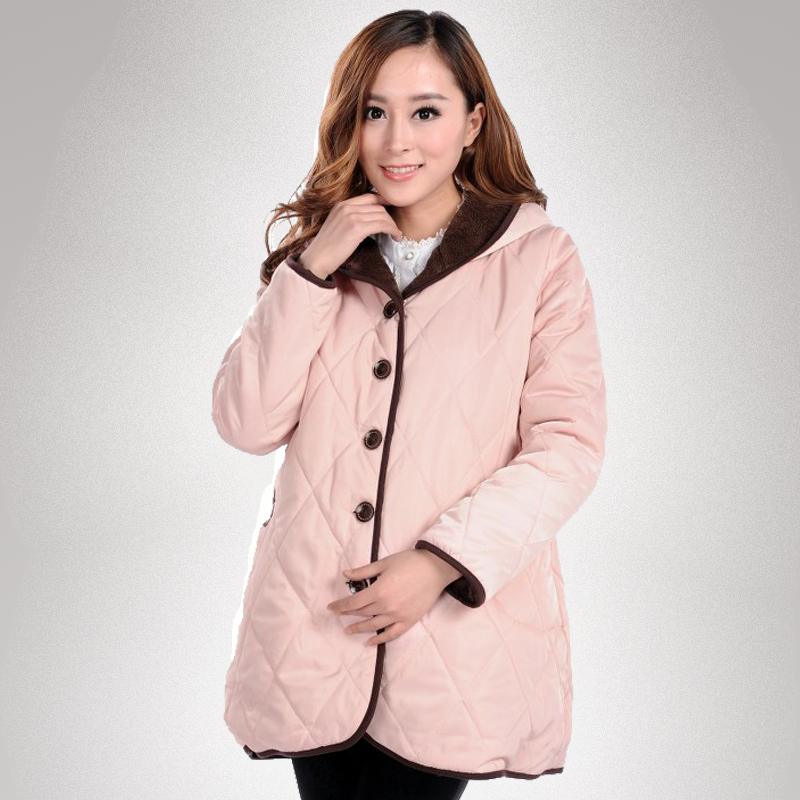 Spring and autumn maternity cotton-padded jacket maternity wadded jacket bear wadded jacket outerwear maternity cotton-padded