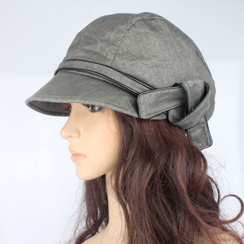 Spring and autumn women's hat buckle the trend of fashion newsboy cap hat dome female hat