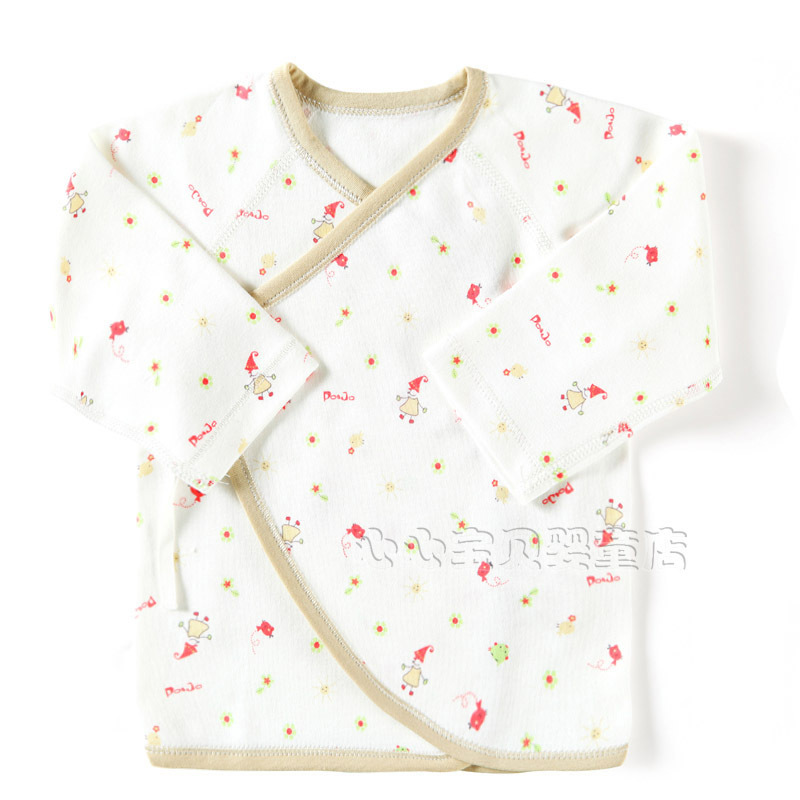 Spring and summer baby underwear ba821-106m 100% cotton male monk clothing sleepwear