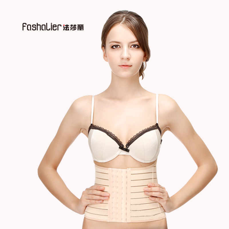 Spring and summer breathable drawing abdomen belt breasted body shaping cummerbund postpartum girdle thin belt slimming abdomen
