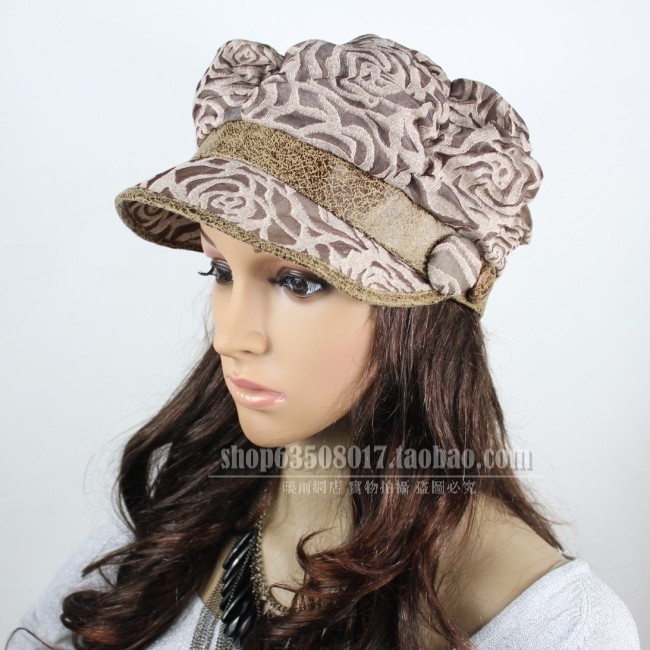 Spring and summer fashion silk elegant small fashion millinery women's hat a501