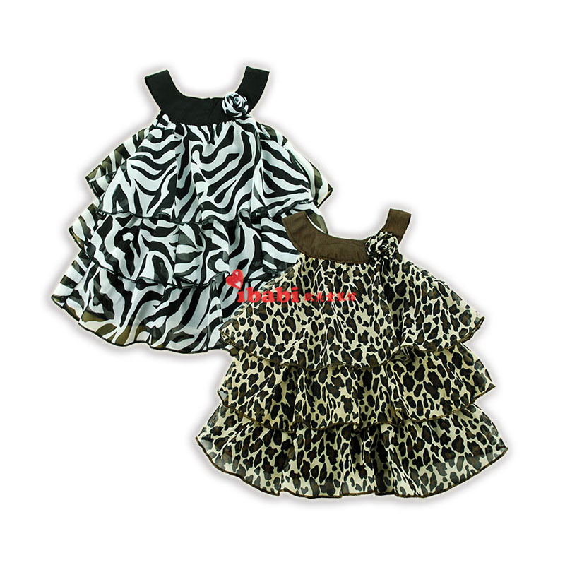 Spring and summer girls clothing fashion chiffon vest one-piece dress baby chiffon layered dress shirt