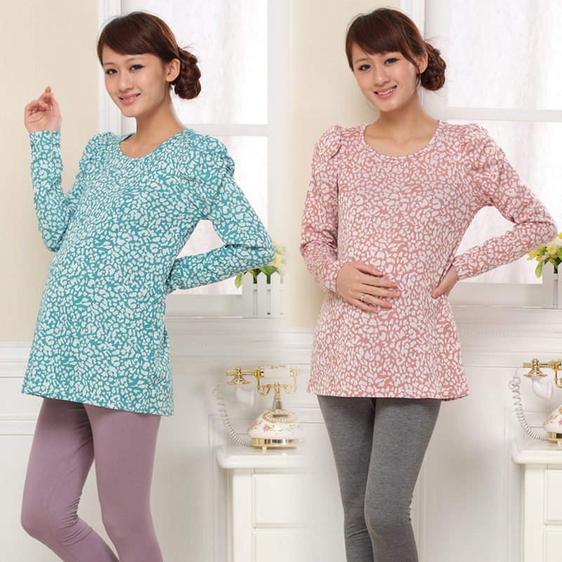 Spring and summer maternity clothing maternity top long design maternity basic shirt maternity t-shirt