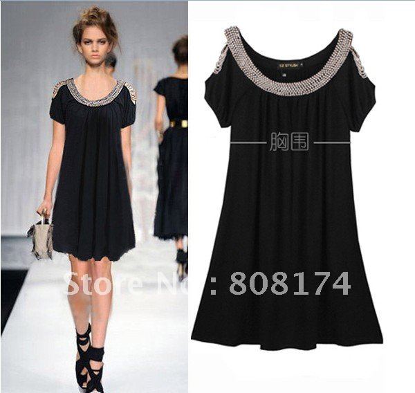 Spring and summer maternity dress hand-beaded strapless dresses code short-sleeved pregnant women Dress Women Skirt