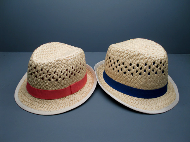 Spring and summer new arrival hm female child strawhat short brim fedoras