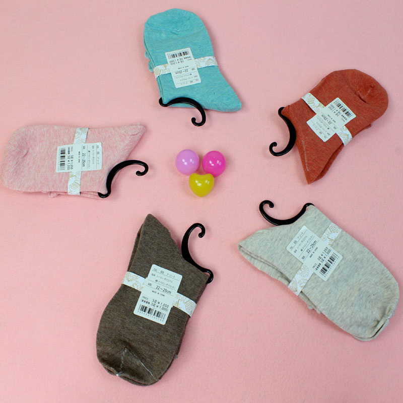 Spring and summer padded socks maternity socks 100% cotton short socks